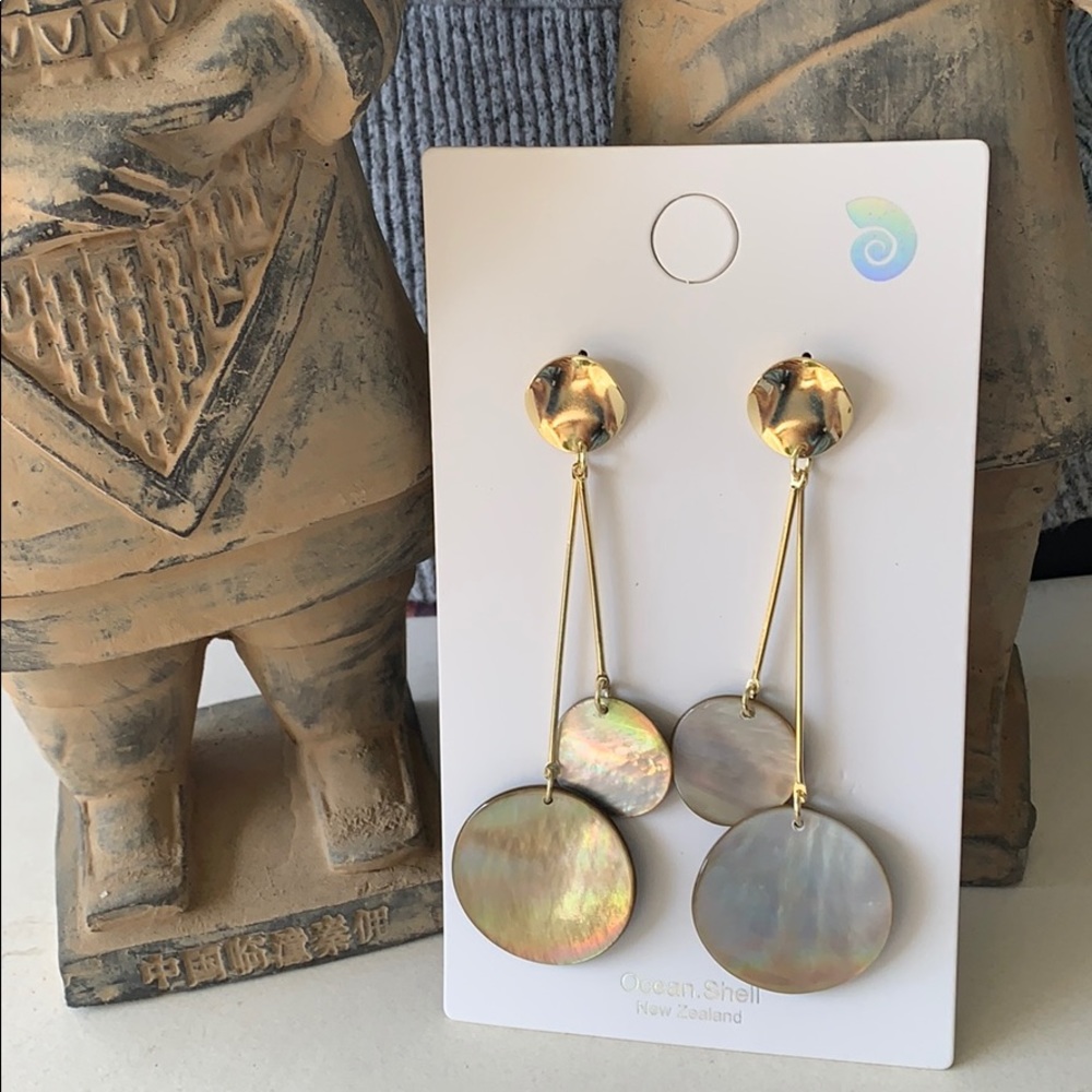 New Zealand Shell Earrings
